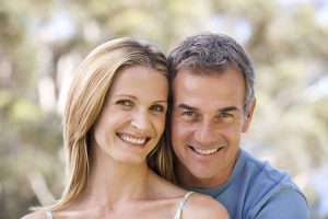 older couple smiling